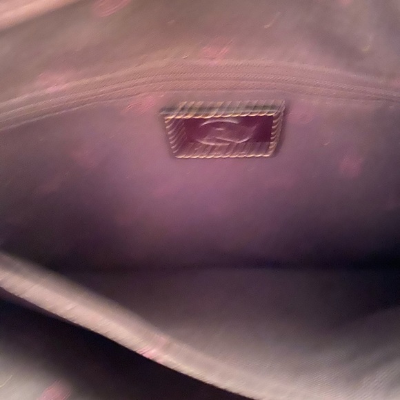 Elegant Leather Look Laptop Bag-Dark Brown - Picture 5 of 7